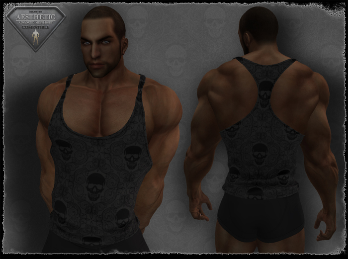 Tank Top - Skulls - 10