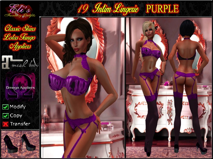 19 Intim Lingerie Purple