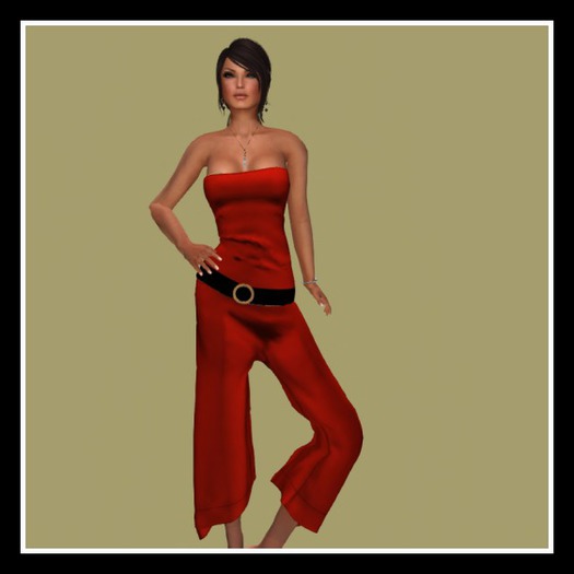 RED JUMPSUIT