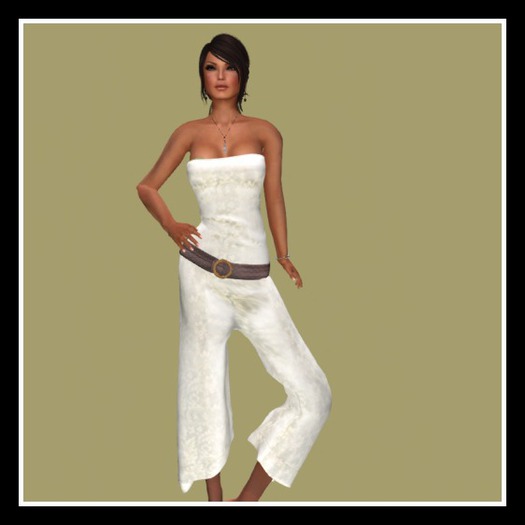 WHITE JUMPSUIT