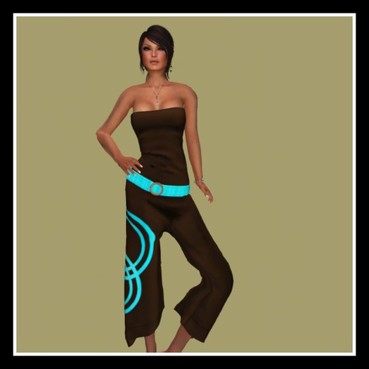 BROWN JUMPSUIT