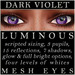 Mayfly luminous mesh eyes %28dark violet%29