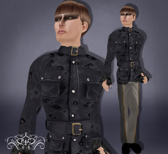 p.c; Buttoned Up Eyes