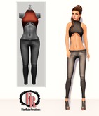 :: FineRain creations.::Gina Outfit Orange