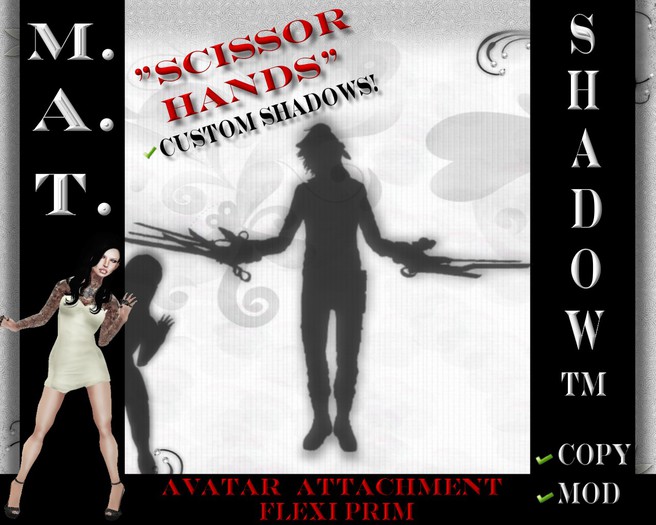 M.A.T. ShadowTM "Scissor Hands 2"
