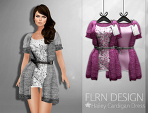 [FLRN] Hailey Cardigan Dress Pink