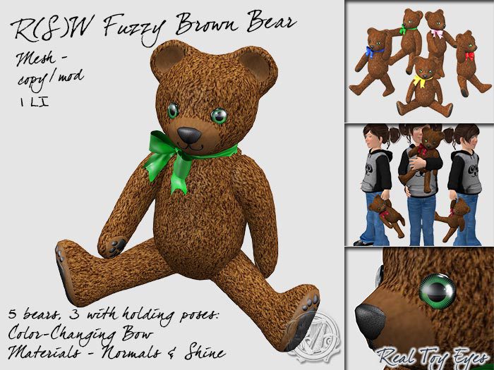 R(S)W Fuzzy Brown Bear