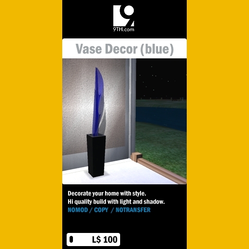9th Art Decor 002 (Blue)