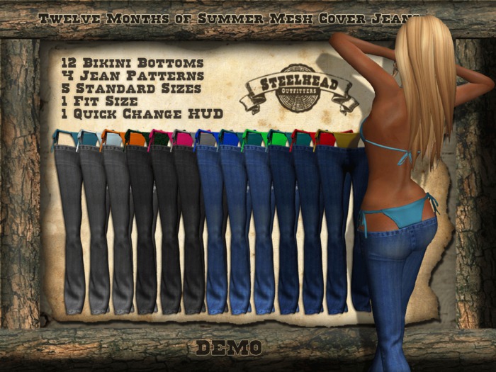 Steelhead TMOS Low Ride Cover Jeans DEMO