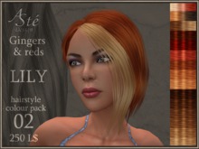 ***Aste*** HAIR 02.01 ZINNIA BLACKS