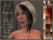 ***Aste*** HAIR 02.01 ZINNIA BLACKS