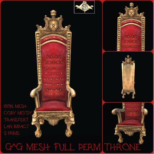 G^G MESH FULL PERM THRONE