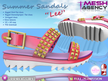 Slink & TMP Flat Sandals "Lee" - POCKET PRICE  - FULL PERM