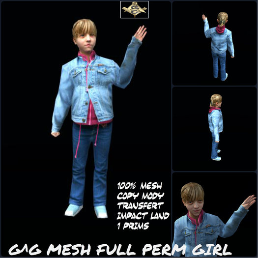 G^G MESH FULL PERM GIRL