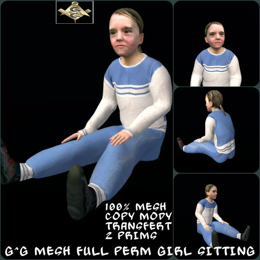 G^G MESH FULL PERM GIRL SITTING