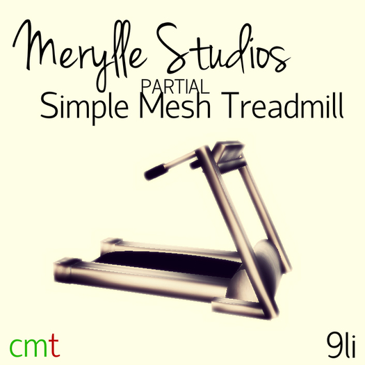 [Merylle Studios] ~ Simple Mesh Treadmill (boxed)