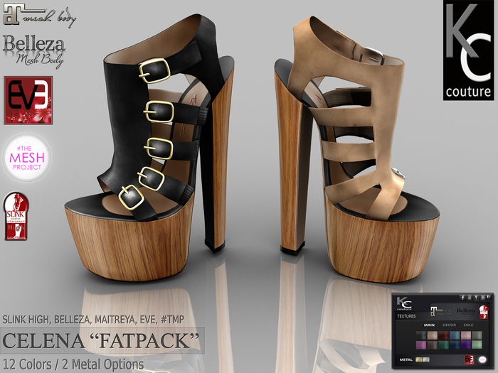 .:KC:. CELENA for Slink High, Maitreya, Belleza, MeshProject, EVE