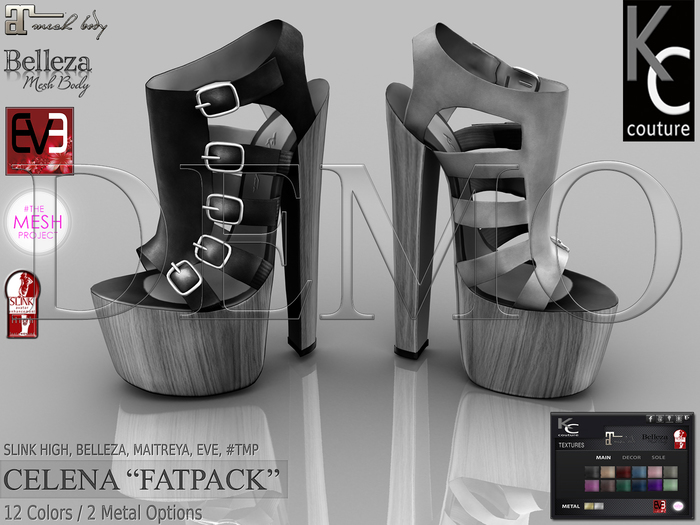 *DEMO* .:KC:. CELENA for Slink High,Maitreya, Belleza, TMP, EVE
