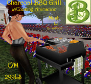 Mesh Charcoal BBQ Grill, With Cooking Animation, Gives Platter, 1 - 2 LI