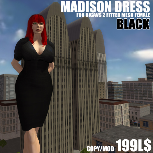 BA2: Madison Dress Black