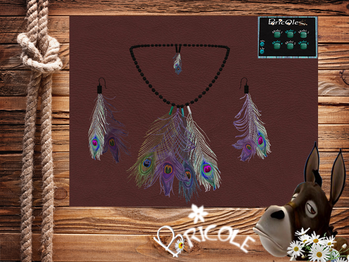 Guyapi Necklace & Earrings (6colors)