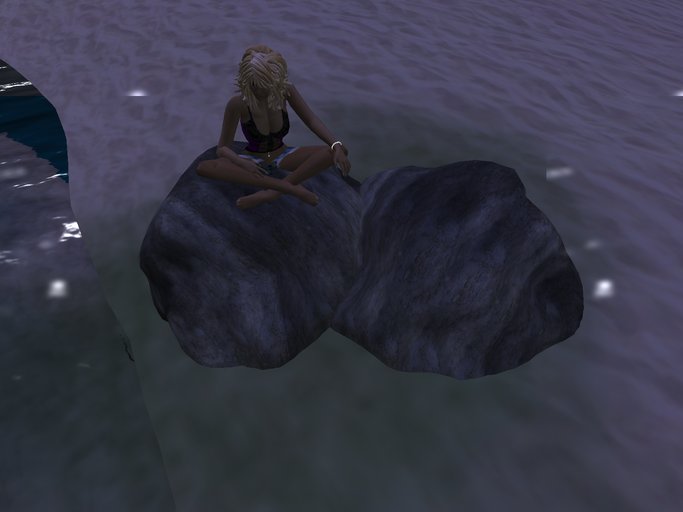 Sculpted " Casual Time " for 2 Animated Rock 