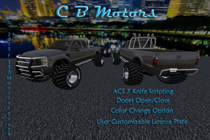 {CBM} 2015 F 350 Monster Truck