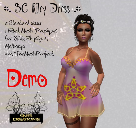 ::. SC Riley Dress Hippie - DEMO - Fitted Mesh