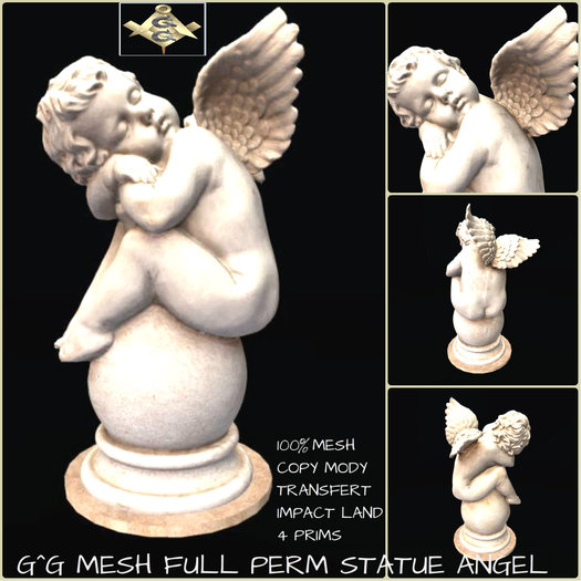 G^G MESH FULL PERM STATUE ANGEL