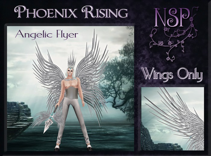 NSP Phoenix Rising Angelic Flyer (Wings) Boxed