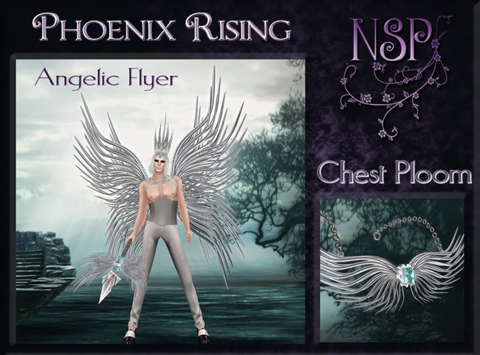 NSP Phoenix Rising Angelic Flyer (Chest Ploom) Boxed