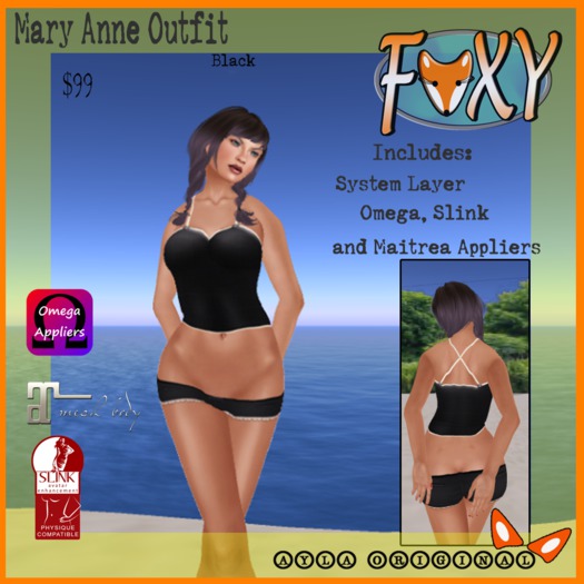 *Foxy - Mary Anne Outfit - Lime*