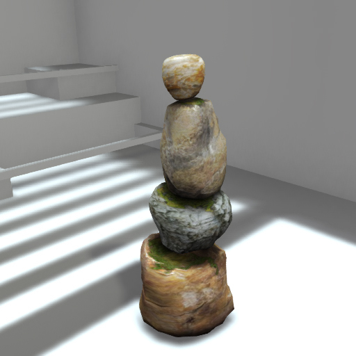 [AG] Zen Stacked Rocks V1 Mesh MOD/TRANSFER