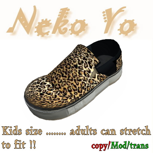 slip shoes leopart Neko Yo 