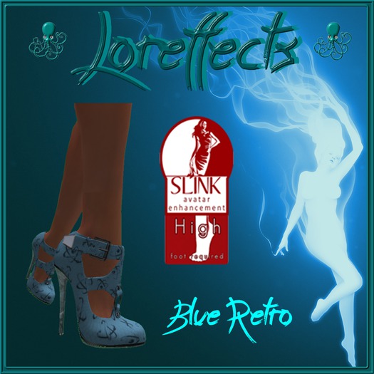 Blue Retro