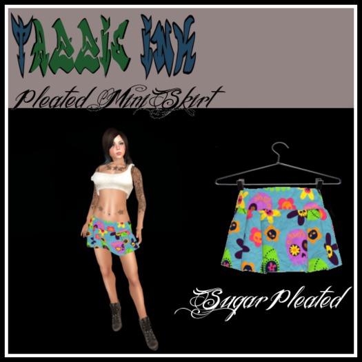 Tazzie Ink ~Sugar Mini Pleated