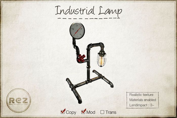 *Rez* Industrial Lamp