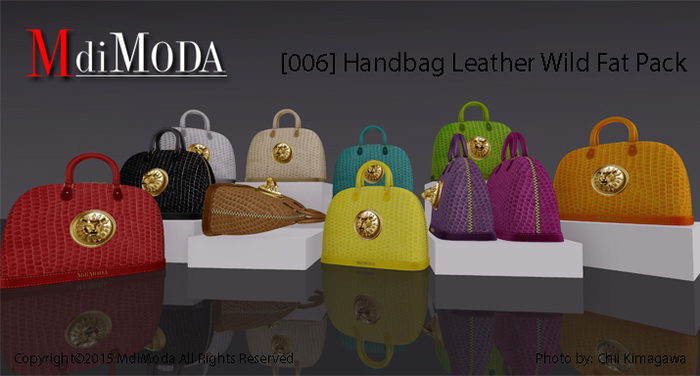MdiModa - [006] Handbag Leather Wild FatPack