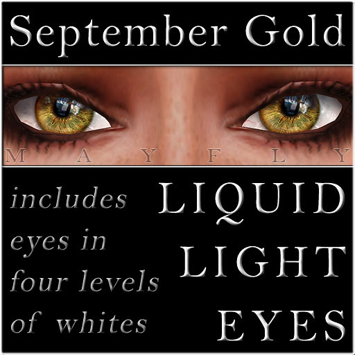 Mayfly - Liquid Light Eyes (September Gold)