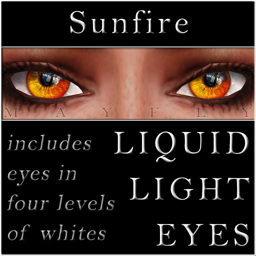 Mayfly - Liquid Light Eyes (Light Onyx)