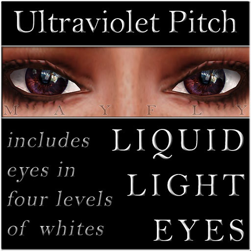 Mayfly - Liquid Light Eyes (Ultraviolet Pitch)