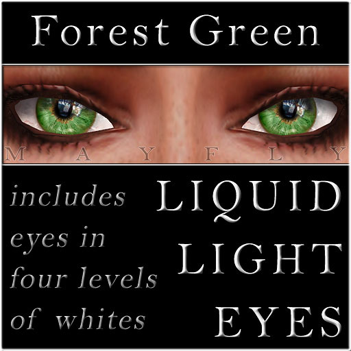 Mayfly - Liquid Light Eyes (Forest Green)