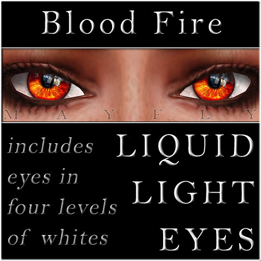 Mayfly - Liquid Light Eyes (Blood Fire)