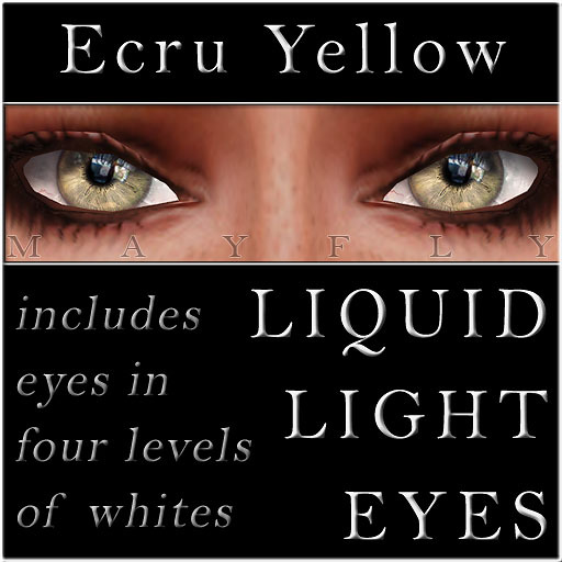 Mayfly - Liquid Light Eyes (Ecru Yellow)