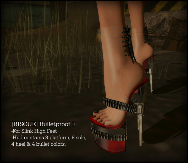 [RISQUE] Bulletproof II - Translucent For Slink High Feet