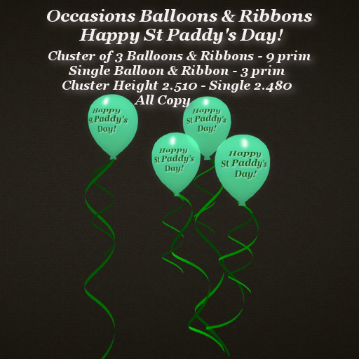 Occasions Balloon St Patrick's Day