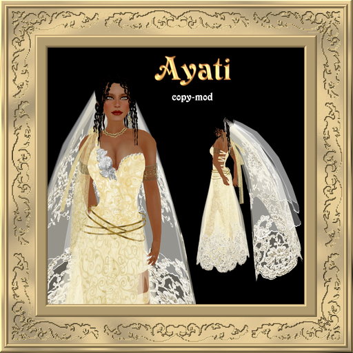 Bte Ayati bridal - wedding gown