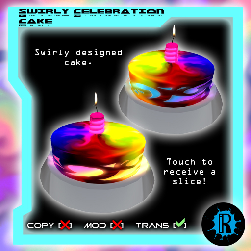 Swirly Celebration Cake [BOXED]