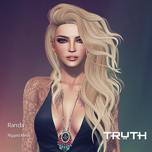 TRUTH HAIR Randa (Mesh Hair) - DEMO