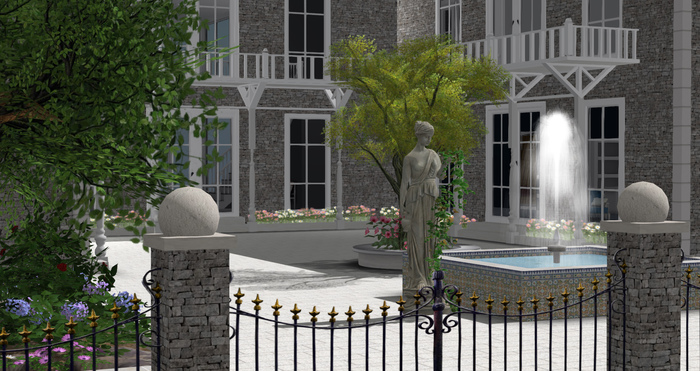 New East Hampton Pool + Garage